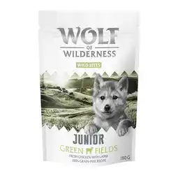 Zooplus 180g Wild Bites Junior Wolf of Wilderness Hondensnacks aanbieding