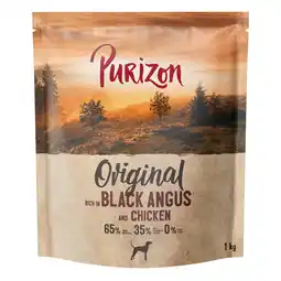 Zooplus 1kg Purizon Adult Black Angus Hondenvoer droog aanbieding