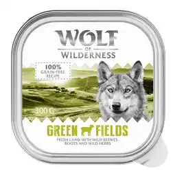Zooplus 6x300g Adult Green Fields lam Wolf of Wilderness Hondenvoer aanbieding