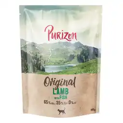 Zooplus 400 g Purizon Cat Adult Lam Vis - Original Daily 65% kattenvoer droog aanbieding