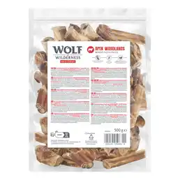 Zooplus Wolf of Wilderness runderpensstukken Open Woodlands - 500 g aanbieding