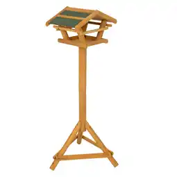 Zooplus TIAKI Vogelvoederhuisje met Standaard 38x28x100cm aanbieding