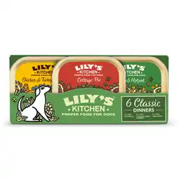 Zooplus Voordeelpakket 12 x 150 g Lily's Kitchen Classic Dinners hondenvoer nat aanbieding