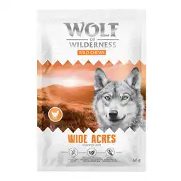 Zooplus 60g Wolf of wilderness kippenpootjes hondensnacks aanbieding