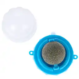 Zooplus Zooplus Basics kattenkruidbal met zelfklevend - 5 x 5 x 4 cm, blauwe kat aanbieding