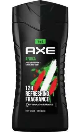 De Online Drogist Axe Africa 3-in-1 Douchegel aanbieding