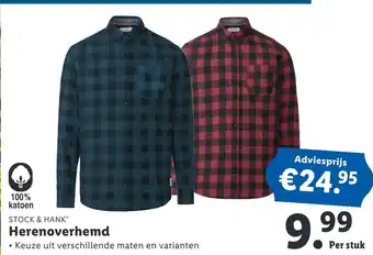 Lidl Herenoverhemd aanbieding