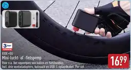 ALDI RIDE+GO Mini-lucht- of -fietspomp aanbieding
