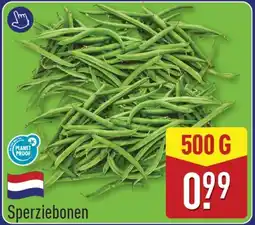 ALDI Sperziebonen aanbieding