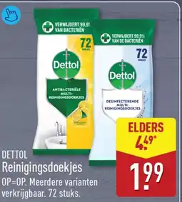 ALDI Dettol Reinigingsdoekjes aanbieding