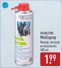ALDI WORKZONE Multispray aanbieding