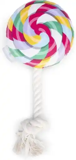 Intratuin Beeztees knuffel met flostouw lolly 15 x 5 x 31 cm aanbieding