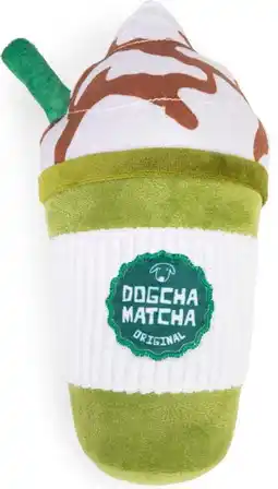 Intratuin Beeztees knuffel dogcha matcha 11 x 11 x 24 cm aanbieding