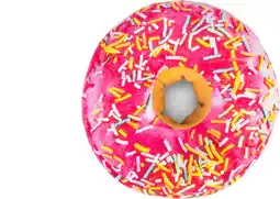 Intratuin Beeztees knuffel donut XL regenboog D 22 H 6,5 cm aanbieding