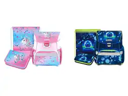 Lidl HERLITZ Schooltas Loop Plus - 3-delig - met etui en gymtas aanbieding