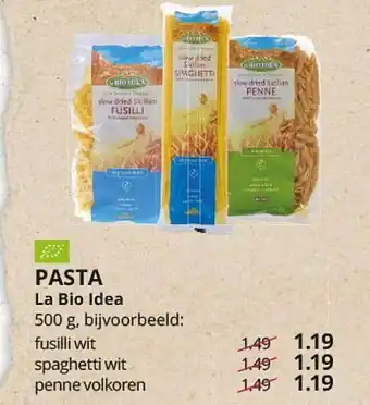 Natuurwinkel Pasta La Bio Idea 500g aanbieding