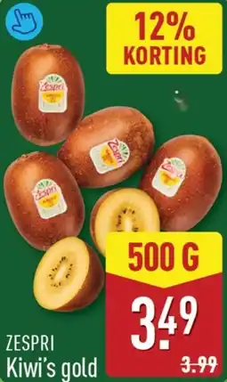 ALDI Zespri Kiwi's gold aanbieding