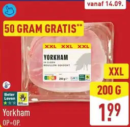 ALDI Yorkham aanbieding