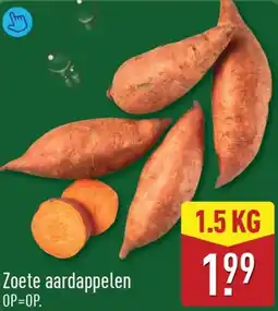 ALDI Zoete aardappelen aanbieding