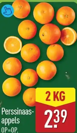 ALDI Perssinaas-appels aanbieding