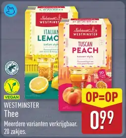 ALDI Westminster Thee aanbieding