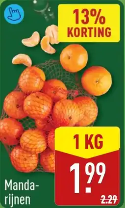 ALDI Manda-rijnen aanbieding