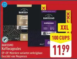 ALDI Barissimo Koffiecapsules aanbieding