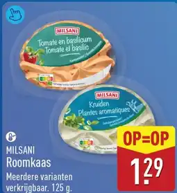 ALDI Milsani Roomkaas aanbieding