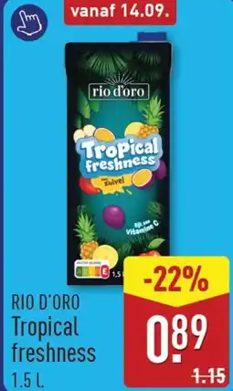 ALDI Rio d'Oro Tropical freshness aanbieding