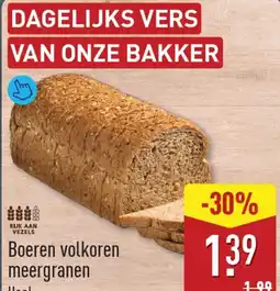 ALDI Boeren volkoren meergranen aanbieding