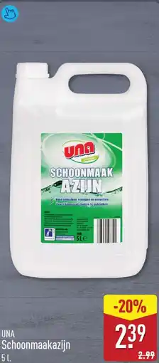 ALDI UNA Schoonmaakazijn aanbieding