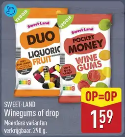 ALDI Sweet-Land Winegums aanbieding