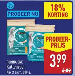 ALDI Purina One Kattenvoer aanbieding