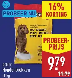 ALDI Romeo Hondenbrokken aanbieding