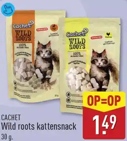 ALDI Cachet Wild roots kattensnack aanbieding