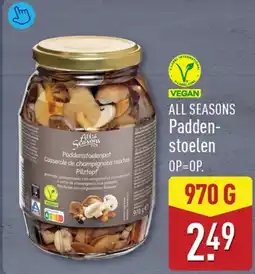 ALDI All Seasons Paddenstoelen aanbieding
