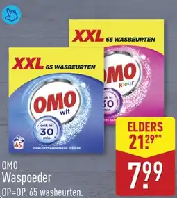 ALDI OMO Waspoeder aanbieding