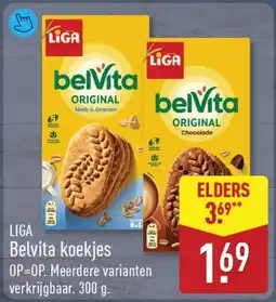 ALDI LIGA Belvita koekjes aanbieding