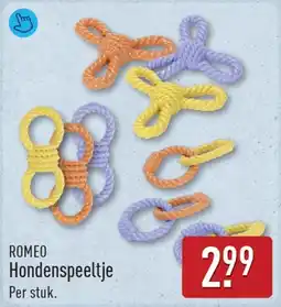 ALDI ROMEO Hondenspeeltje aanbieding