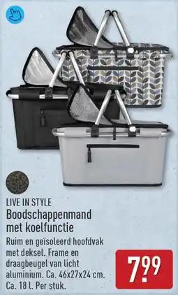 ALDI Boodschappenmand met koelfunctie aanbieding