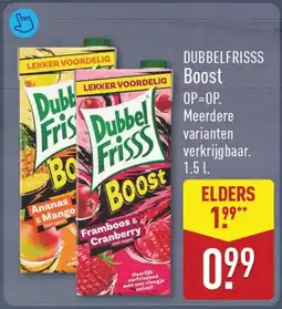 ALDI Dubbel Friss Boost aanbieding