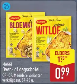 ALDI Maggi Oven- of dagschotel aanbieding