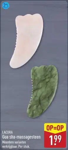 ALDI LACURA Gua sha-massagesteentje aanbieding