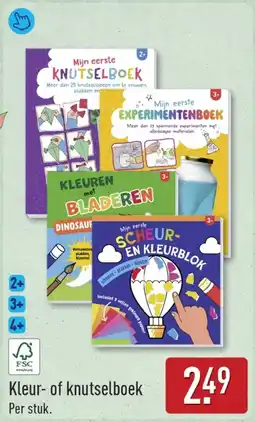 ALDI Kleur- of knutselboek aanbieding