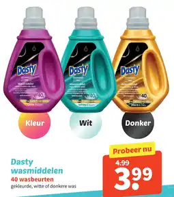 Wibra Dasty wasmiddelen aanbieding