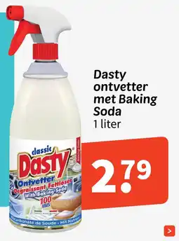 Wibra Dasty ontvetter aanbieding