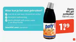 Wibra Dasty WC gel ontkalker aanbieding