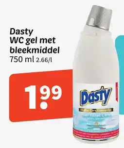 Wibra Dasty WC gel met bleekmiddel aanbieding