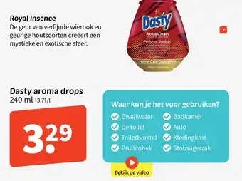 Wibra Aroma drops aanbieding