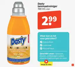 Wibra Dasty laminaatreiniger aanbieding